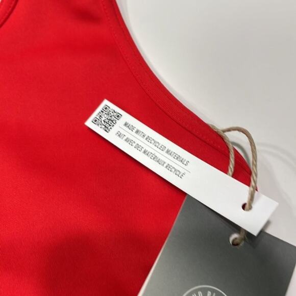 Adidas Sports Bra Red L - Picture 8 of 9